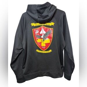 United States Marine Corps Officer Selection Team Spokane hooded sweatshirt Lrg